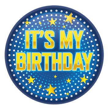 Beistle It's My Birthday Button