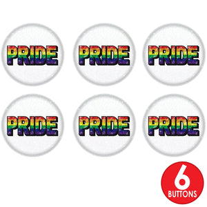 Pride Button (Case of 6)