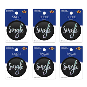 Single Button (Case of 6)