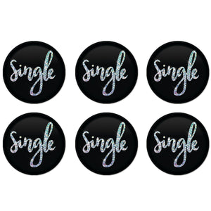 Single Button (Case of 6)