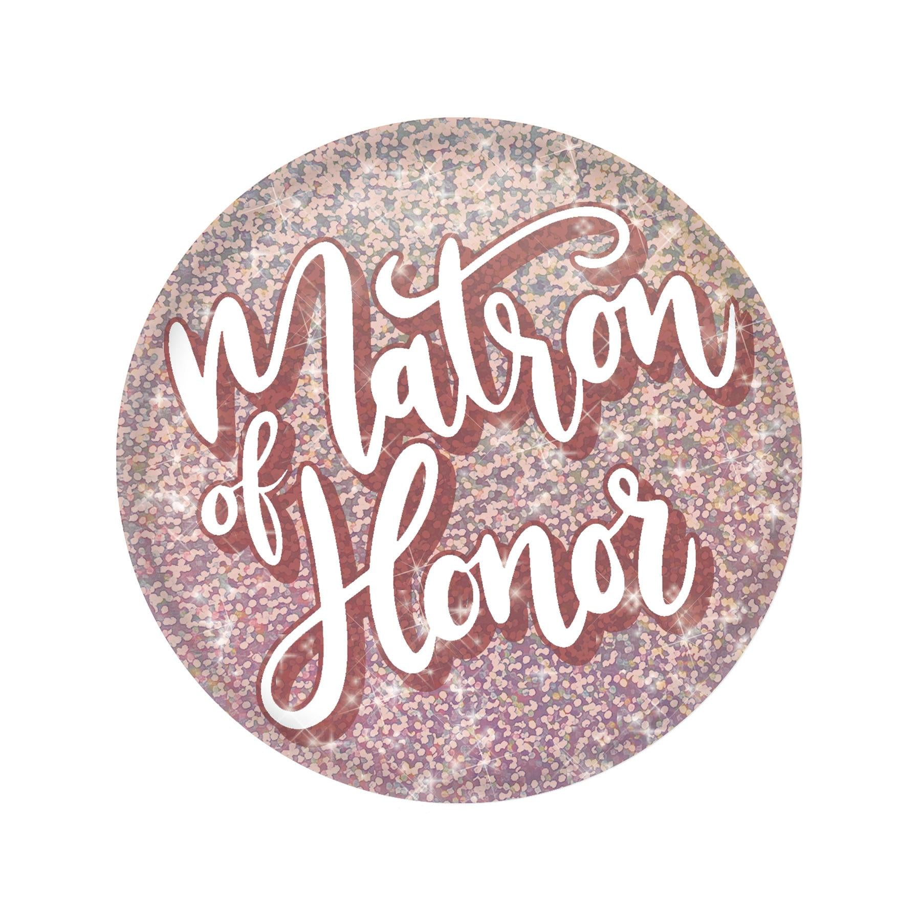 Beistle Matron of Honor Button (Case of 6)