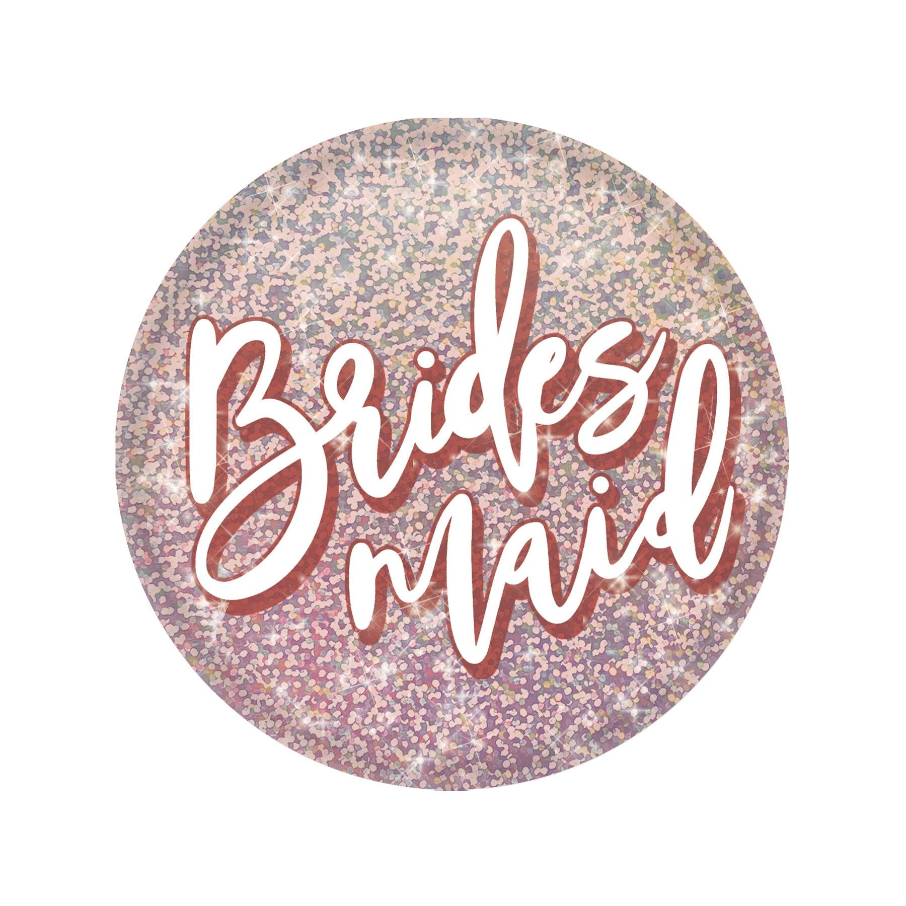 Beistle Bridesmaid Button (Case of 6)