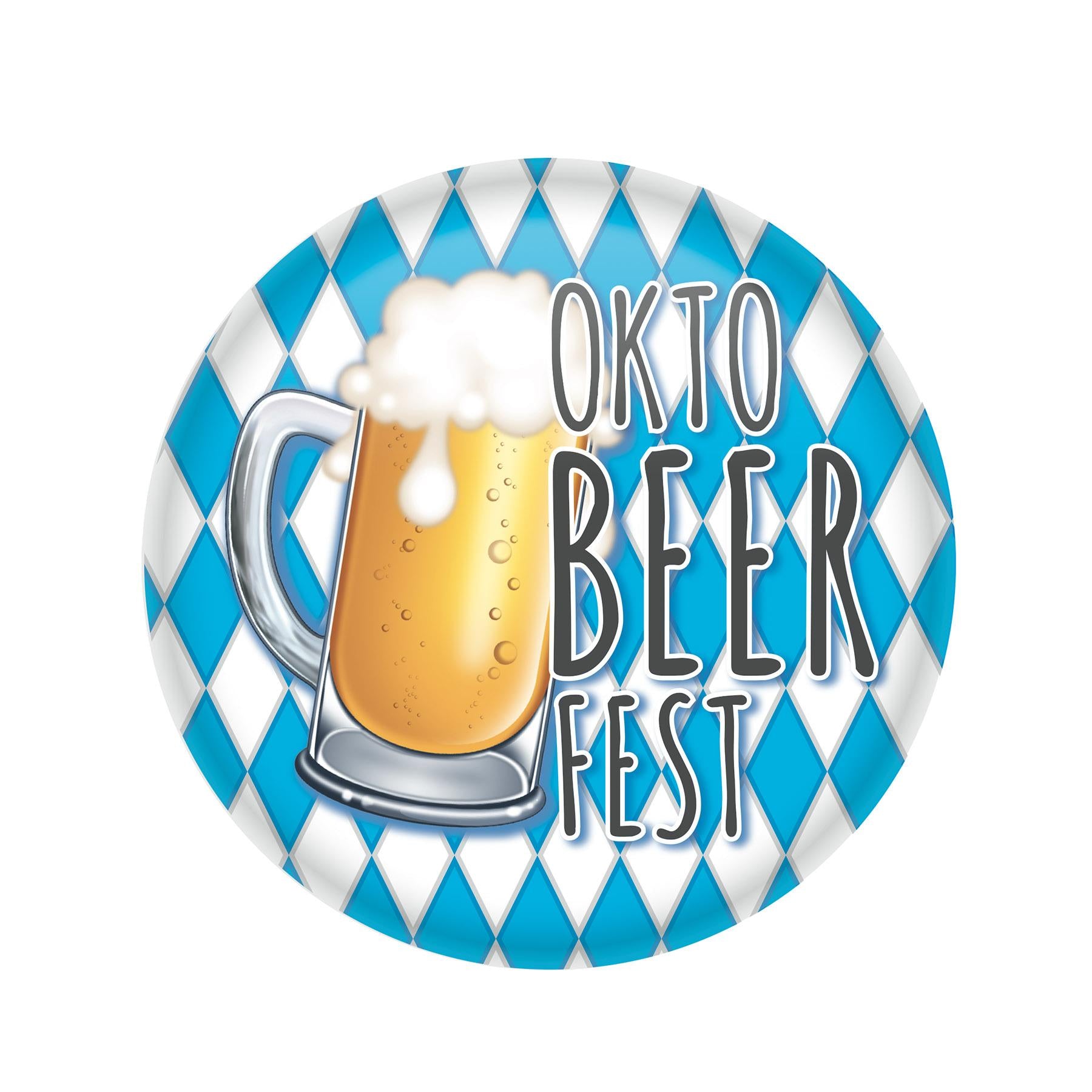 Beistle Oktobeerfest Button