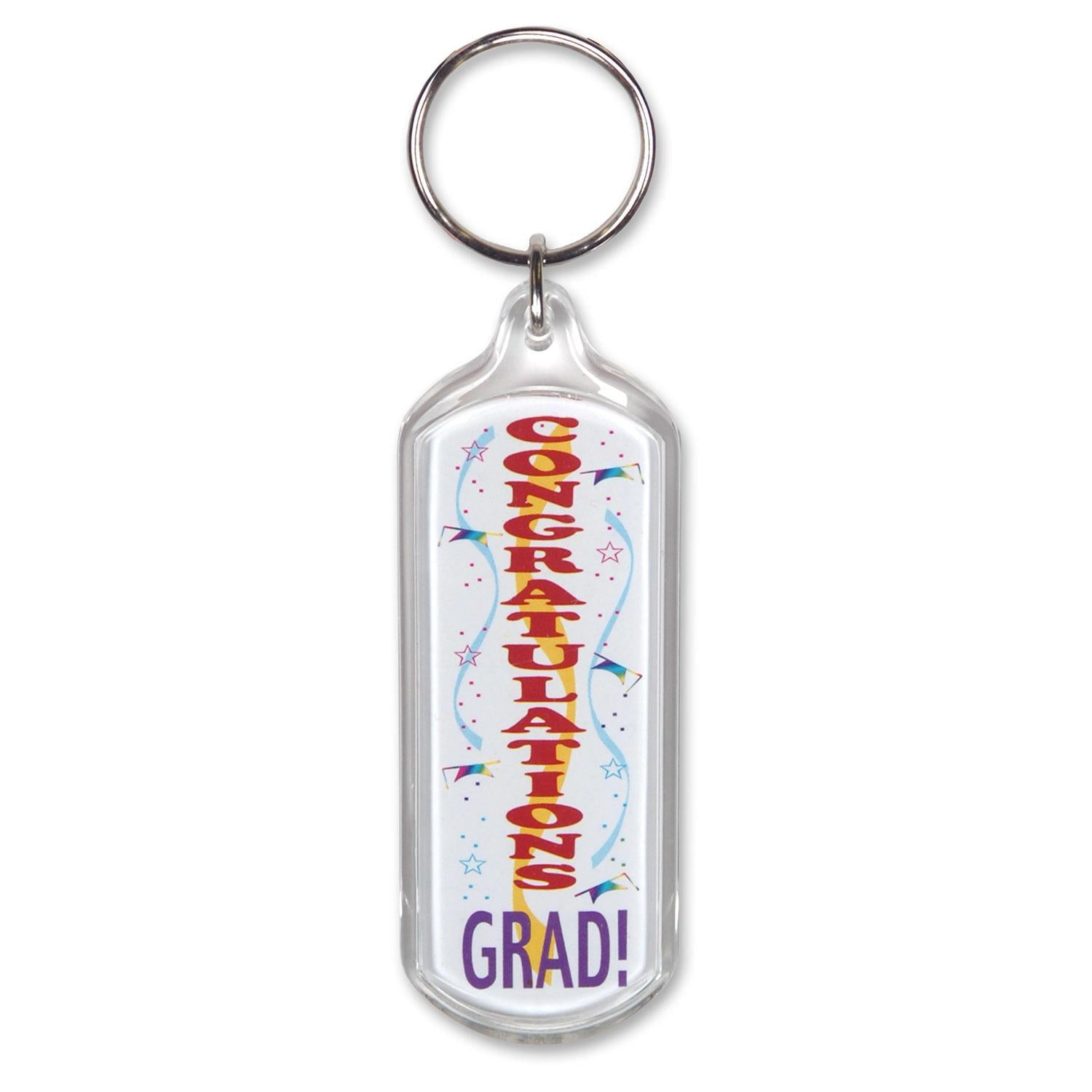 Beistle Congratulations Grad! Graduation Party Keychain