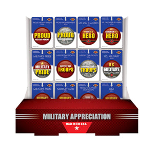 Military Appreciation Counter Display - Each