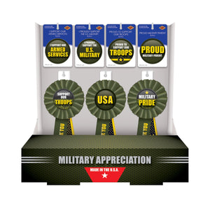 Military Appreciation Counter Display - Each