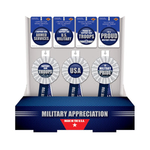 Military Appreciation Counter Display - Each