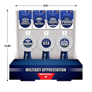 Military Appreciation Counter Display - Each