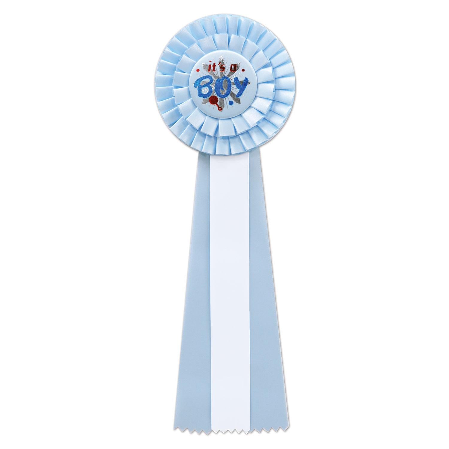 Beistle It's A Boy Deluxe Rosette