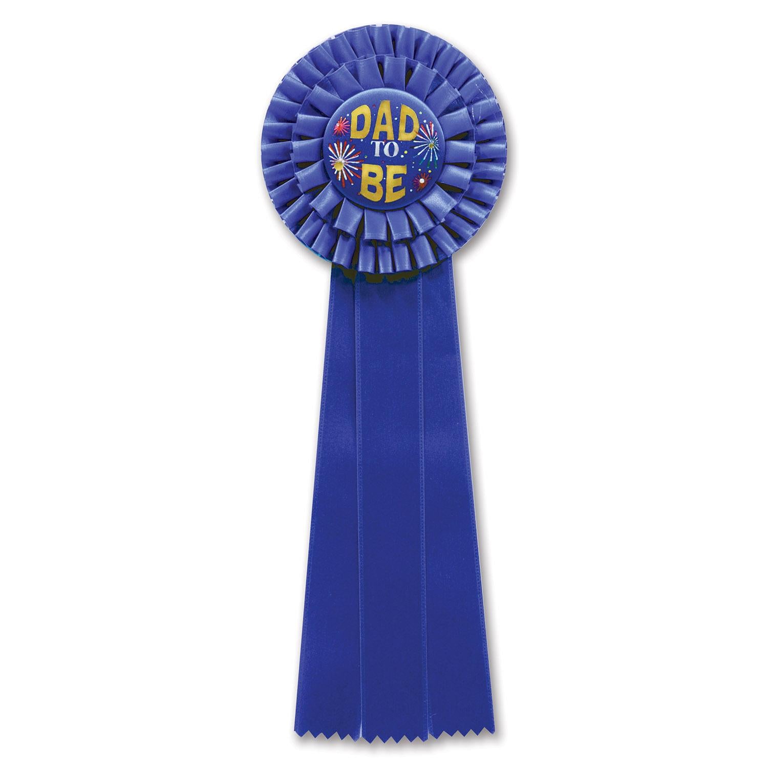 Beistle Dad To Be Deluxe Rosette