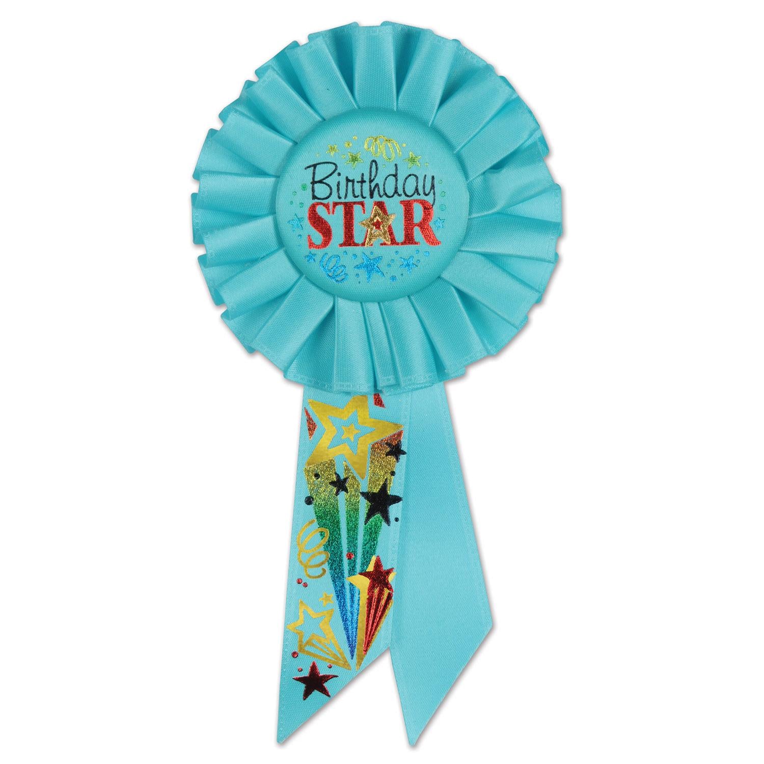 Beistle Birthday Star Rosette