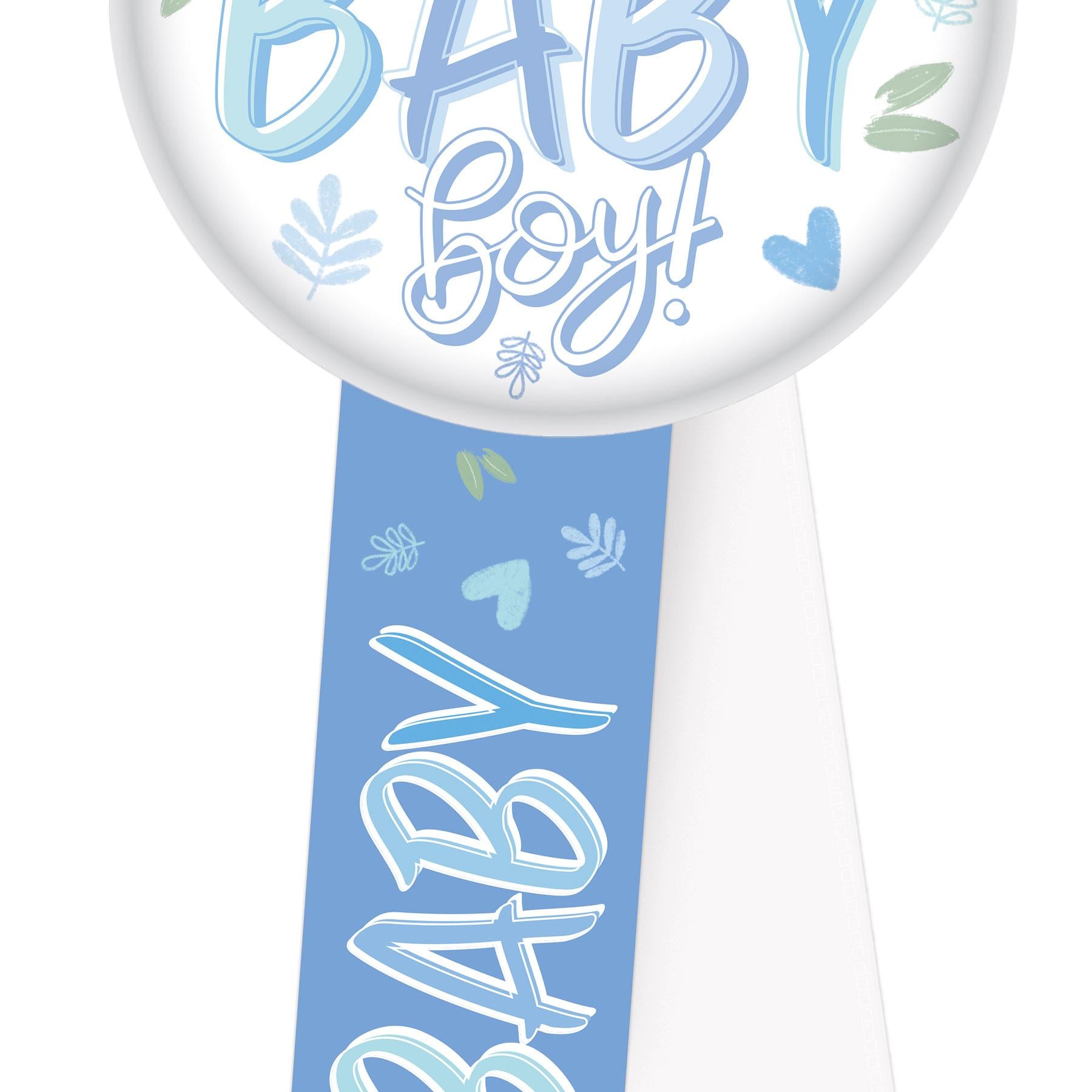 Beistle Welcome Baby Boy! Rosette (Case of 6)