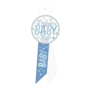 Welcome Baby Boy! Rosette (Case of 6)