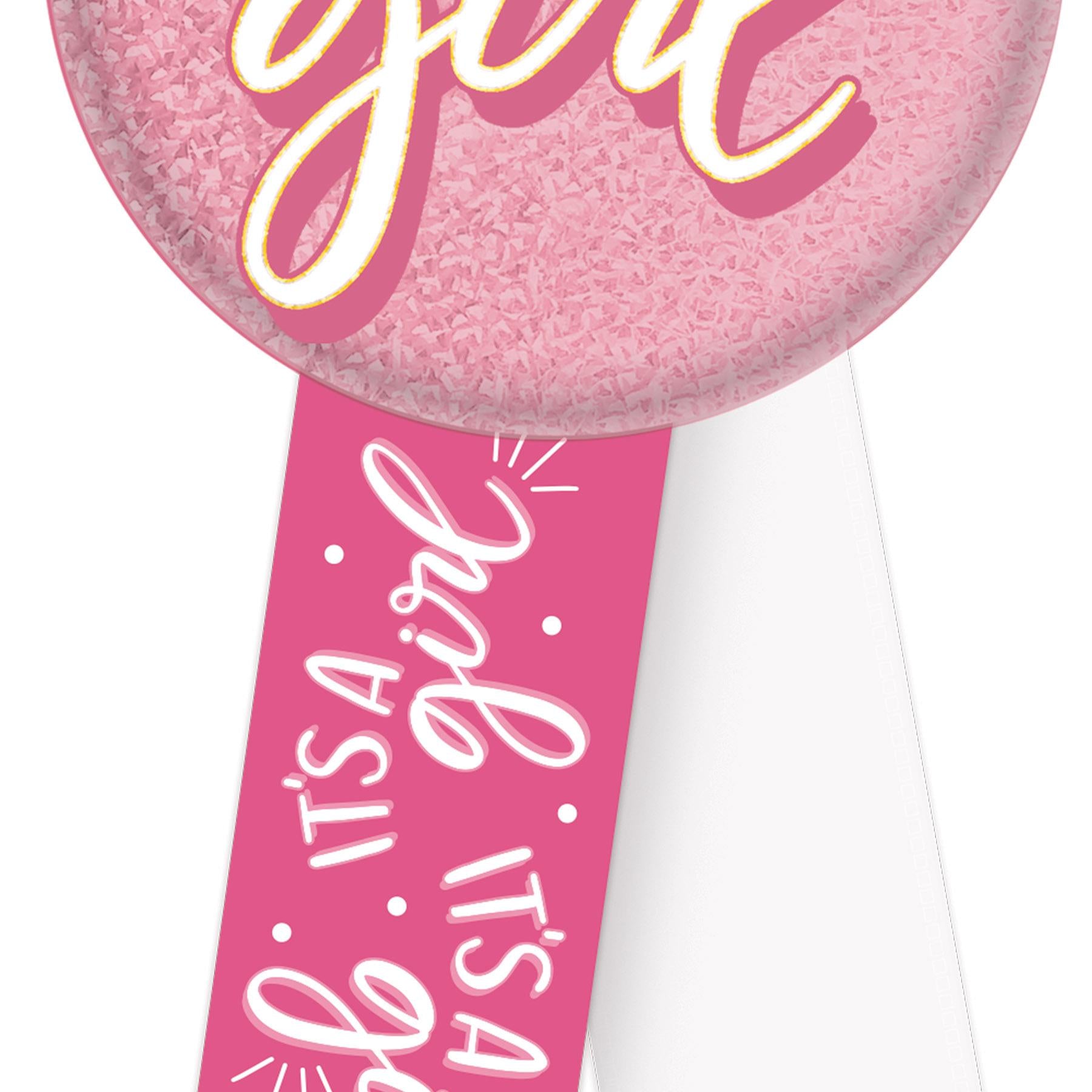 Beistle It's A Girl Rosette (Case of 6)