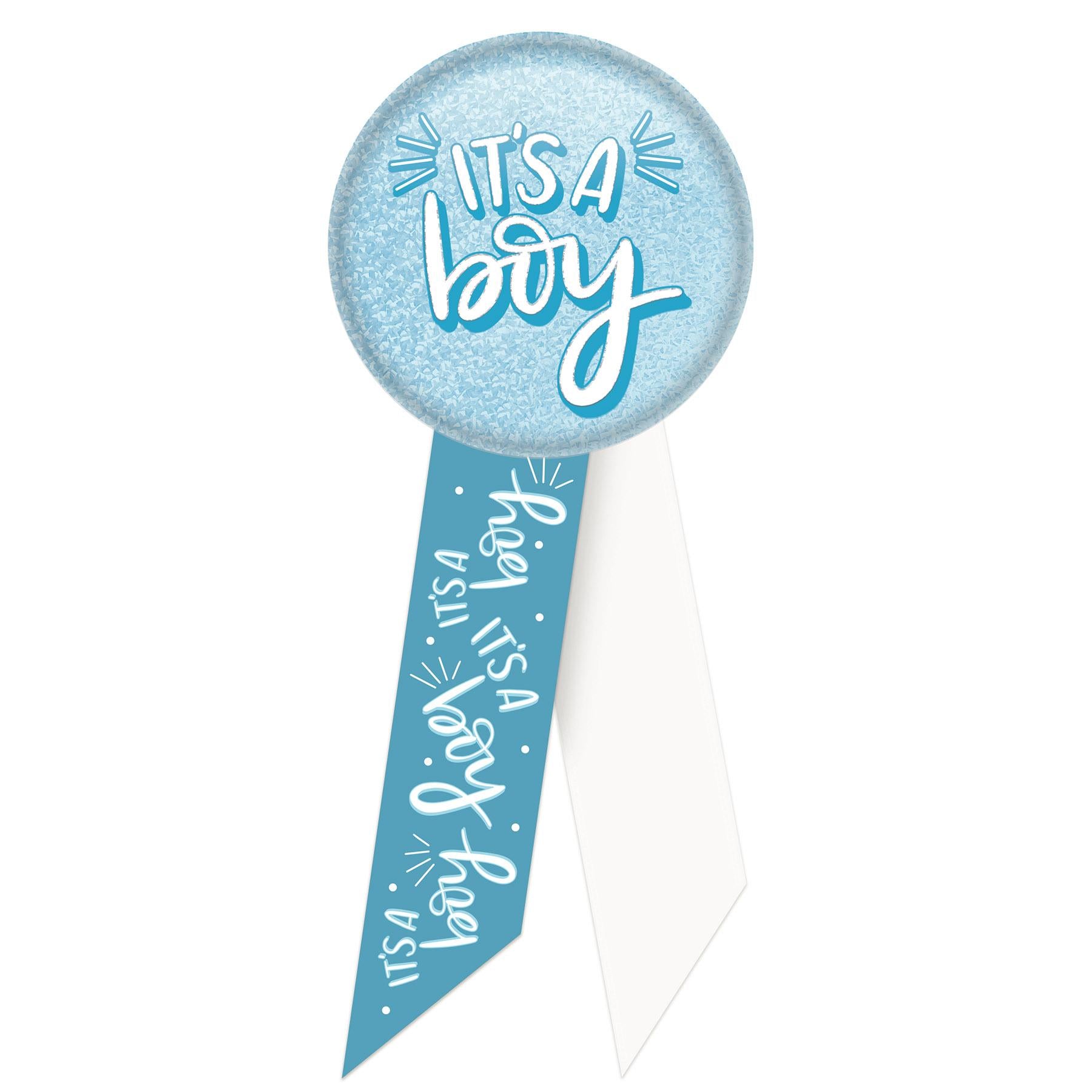 Beistle It's A Boy Rosette (Case of 6)