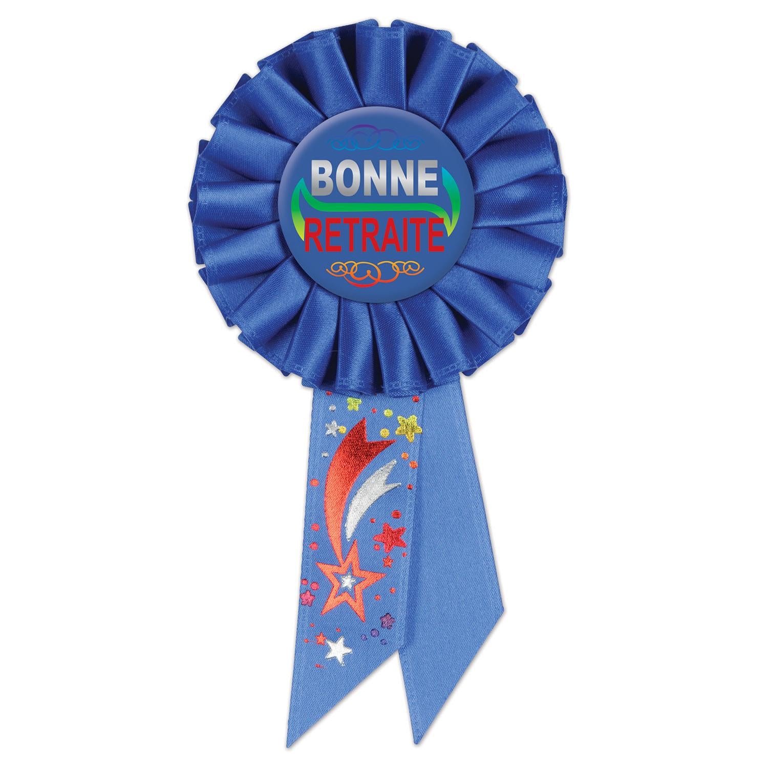 Beistle Bonne Retraite Rosette- Dark Blue