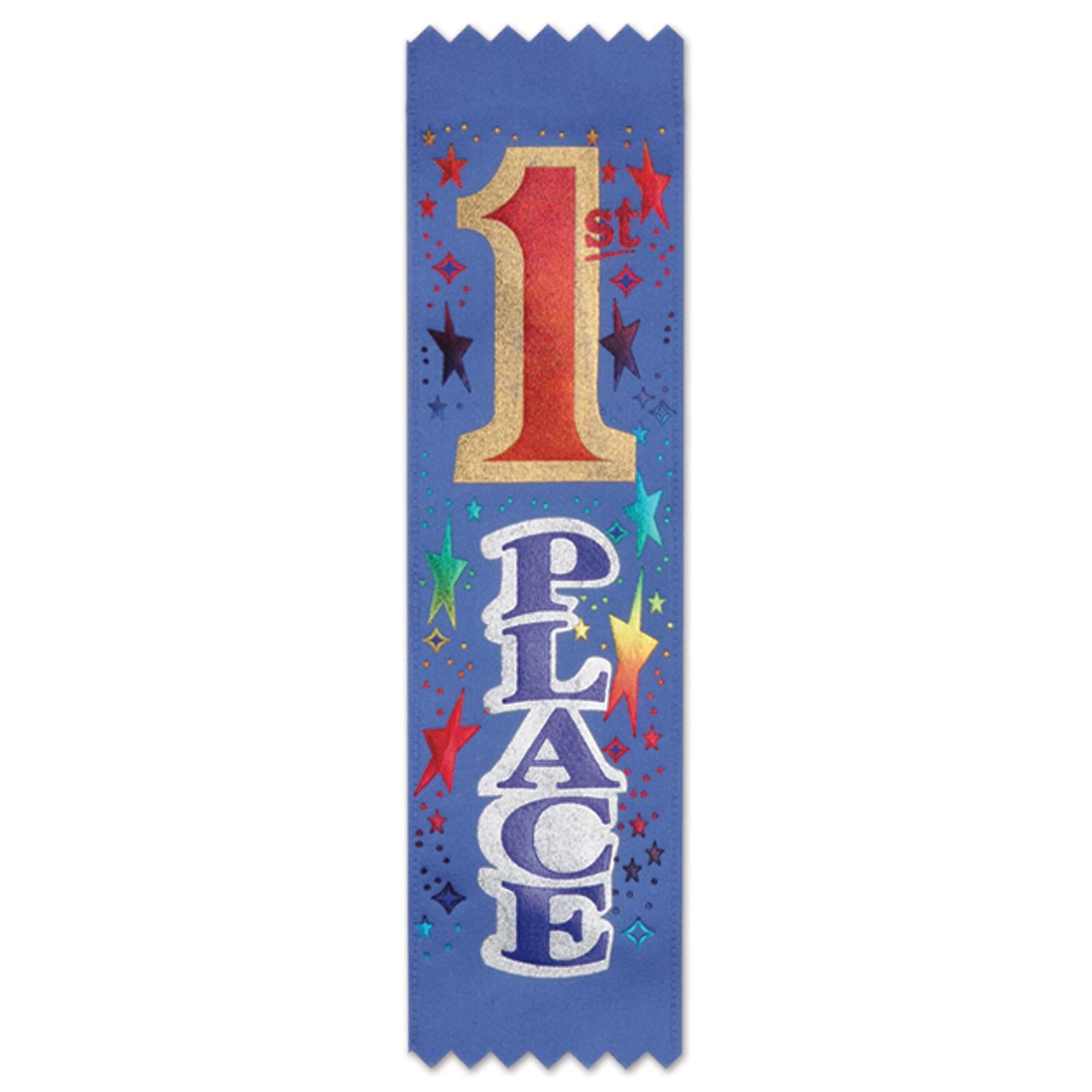 Beistle 1st Place Value Pack Ribbons (10/Pkg)